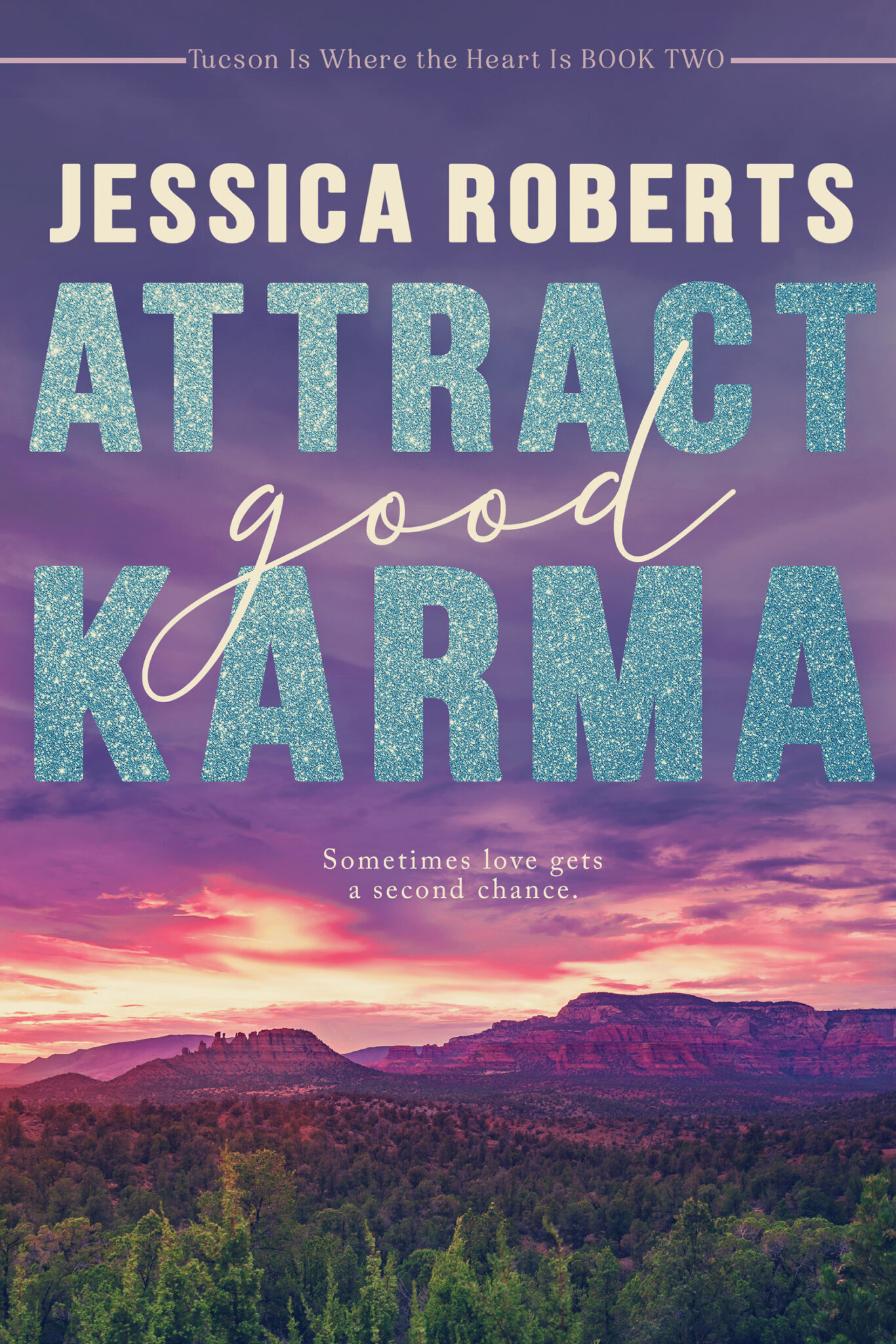 Book Cover for ATTRACT GOOD KARMA by Jessica Roberts